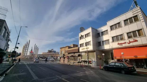 هتل سپید زنجان نمای بیرونی