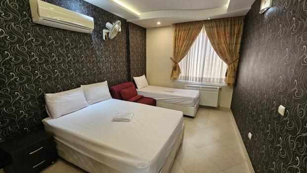 هتل رهپویان عدالت مشهد سوئیت یک خوابه سه تخته رویال