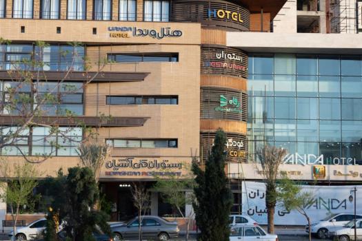 هتل وندا کاشان نمای بیرونی