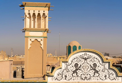 اقامتگاه سنتی پرشیا کاشان نمای بیرونی