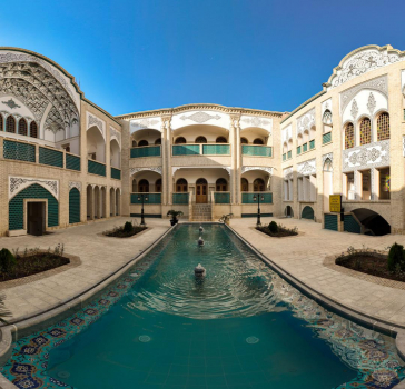 اقامتگاه سنتی پرشیا کاشان نمای بیرونی