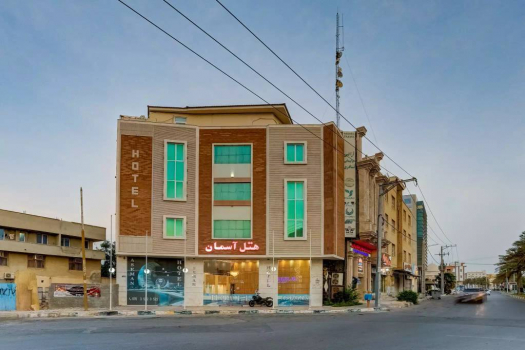 هتل آسمان قشم نمای بیرونی