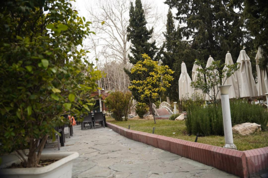 هتل بلوط تهران محوطه بیرونی