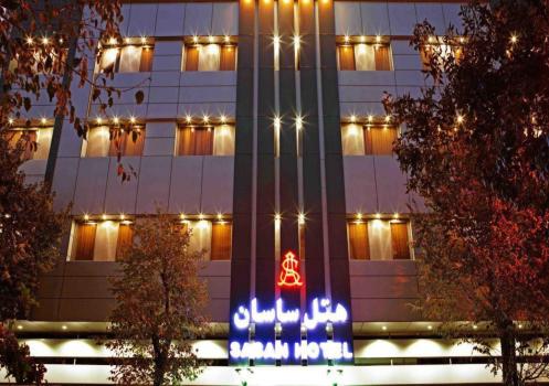 هتل ساسان شیراز نمای بیرونی