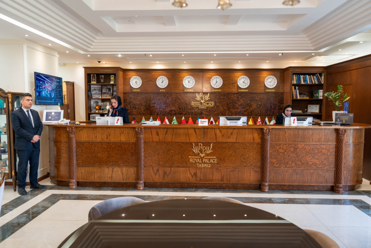 هتل رویال پلاس تبریز پذیرش