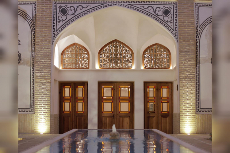 اقامتگاه سنتی سرای سوریجان کاشان فضای داخلی اقامتگاه