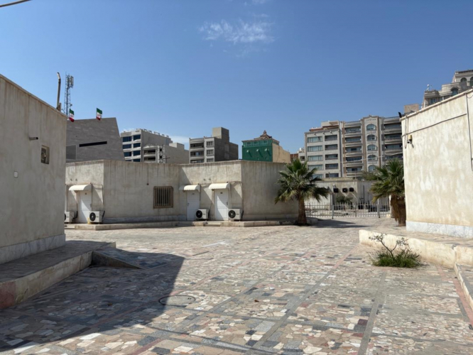 هتل گنو بندرعباس فضای محوطه