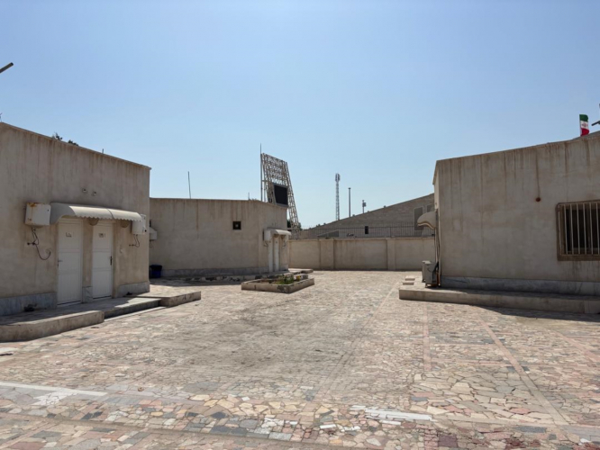 هتل گنو بندرعباس فضای محوطه