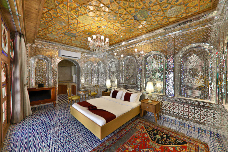 بوتیک هتل عمارت فرهادی شیراز اتاق تالار آینه