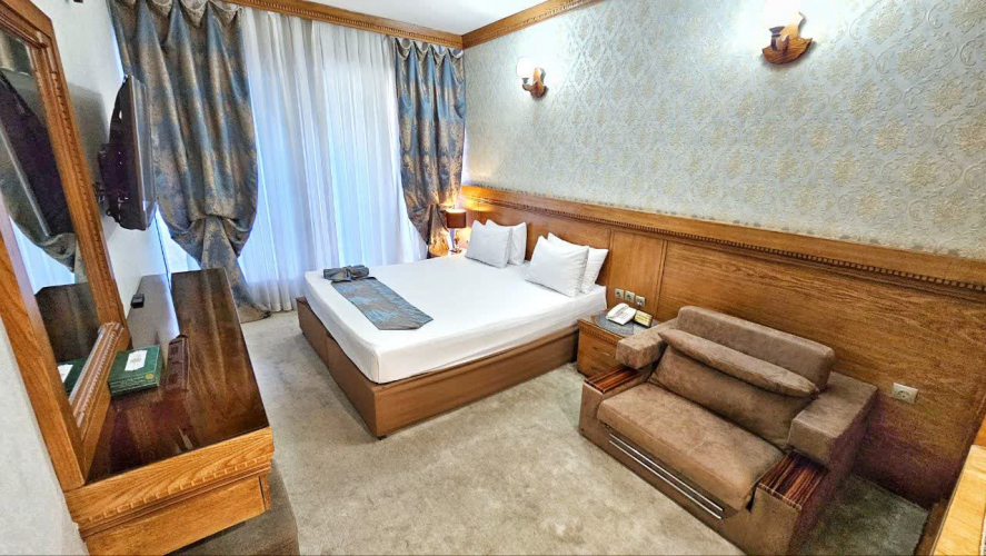 هتل فدک الزهرا فضای داخلی اتاق‌ها