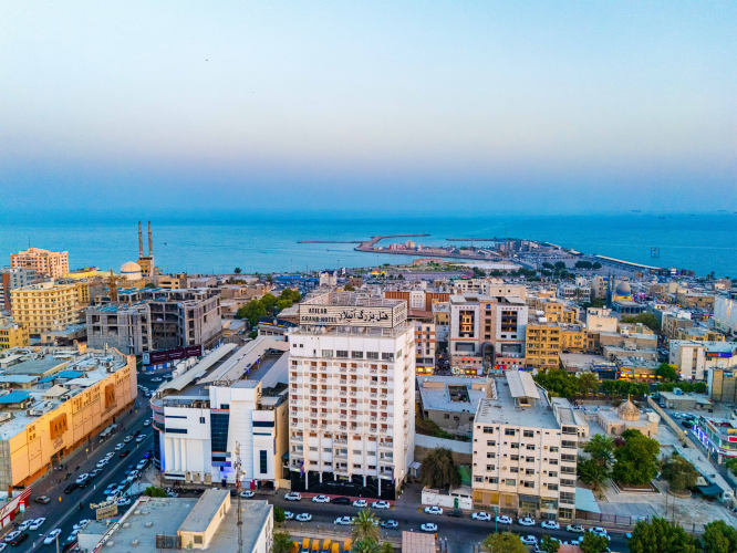 هتل آتیلار بندرعباس نمای بیرونی