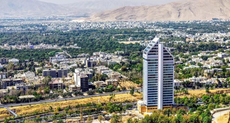 هتل چمران شیراز نمای بیرونی