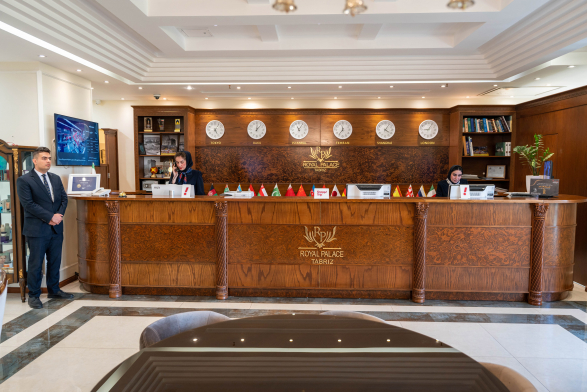 هتل رویال پلاس تبریز پذیرش هتل رویال پلاس تبریز پذیرش