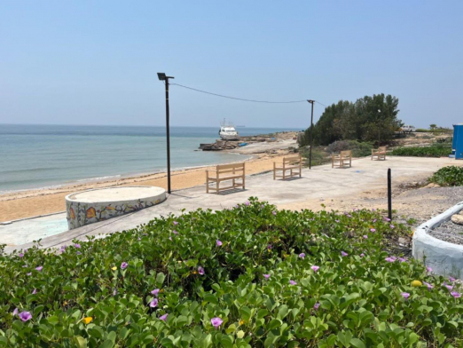 هتل ایران زمین قشم محوطه هتل هتل ایران زمین قشم محوطه هتل