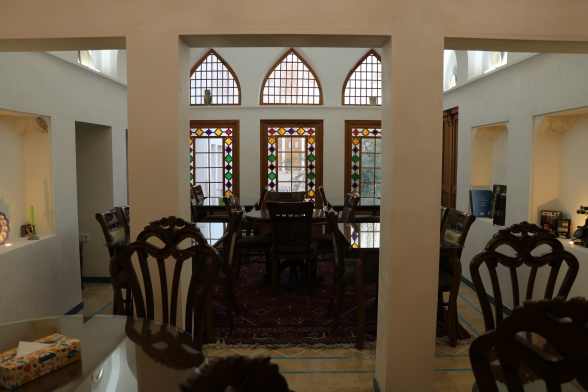 خانه مسافر نفیس کاشان فضای داخلی