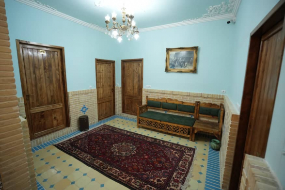 اقامتگاه سنتی جیران کرمانشاه فضای داخلی اقامتگاه