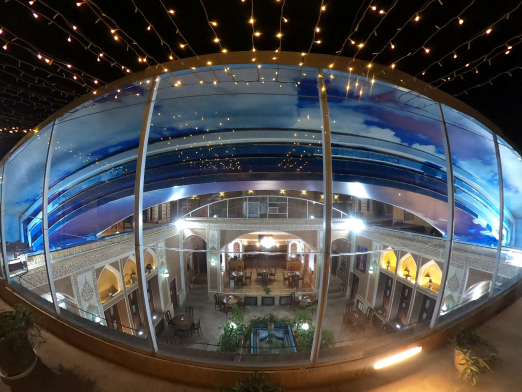 هتل رویای قدیم یزد محوطه بیرونی