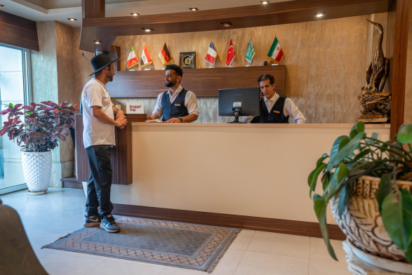 هتل آپارتمان کارن رامسر لابی