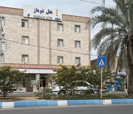 هتل شوهاز چابهار نمای بیرونی