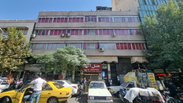 هتل آسیا تهران نمای بیرونی