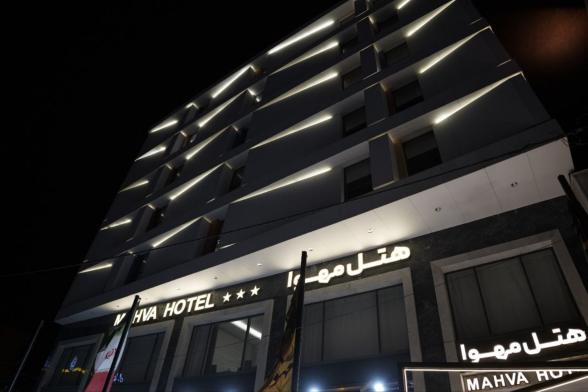 هتل مهوا کرمان نمای بیرونی