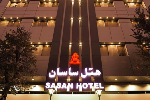 هتل ساسان شیراز نمای بیرونی