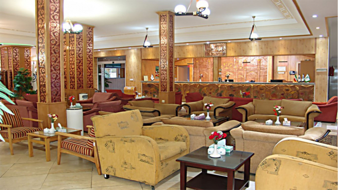 هتل جهانگردی سمنان لابی 1 هتل جهانگردی سمنان لابی 1