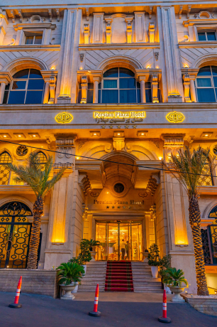 هتل پرشین پلازا تهران نمای بیرونی