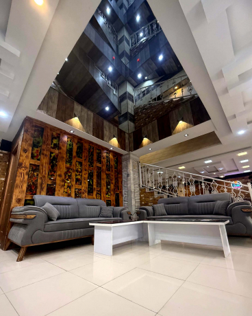 هتل نخل هنگام قشم نمای لابی هتل