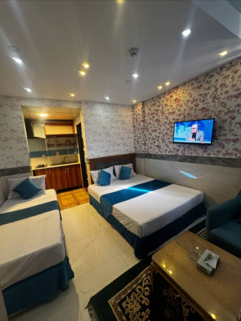 هتل مشیر شیراز فضای داخلی سوئیت‌ها