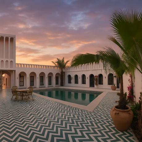 اقامتگاه سنتی ماژان قشم نمای بیرونی