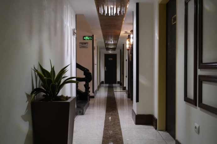 هتل جهان تهران محوطه داخلی هتل جهان تهران محوطه داخلی