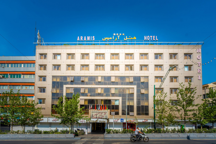 هتل آرامیس تهران نمای بیرونی هتل آرامیس تهران نمای بیرونی