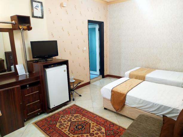 هتل ماهان اصفهان اتاق دو تخته تویین هتل ماهان اصفهان اتاق دو تخته تویین